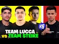 LUCCA RUSHOU SEM DÓ, APÓS MUITAS FARPAS QUE ROLOU NO 4X4 vs TIME DO STEIKE! FICOU SINCERO!!