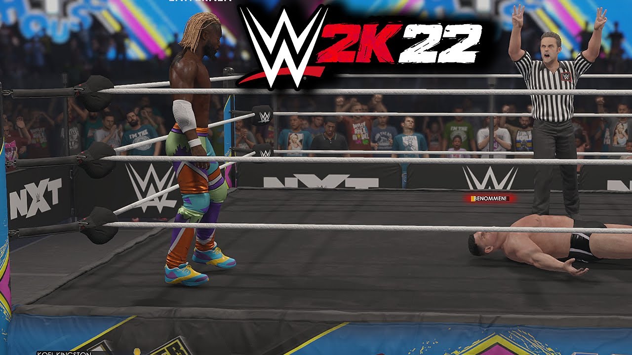 WWE 2K22: 10+ Minutes Of Full Match Gameplay (WWE 2K22 New Gameplay) 