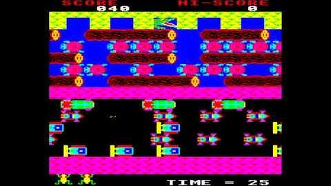Frogger - BBC Micro Emulated