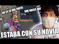 ¡Cazando INTERESADA en FREE FIRE!! *Le llama MANCO a SU NOVIO por NO TENER SKIN** !Leccion | TheNino