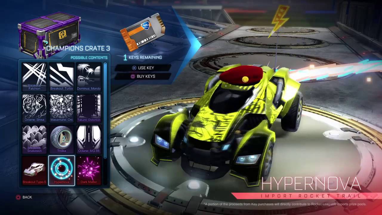 En sætning gør ikke kontrol Rocket League champion crate series 3 opening - YouTube