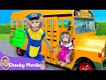  wheels on the bus  school bus rules  cheeky monkey  nursery rhymes  kids songs