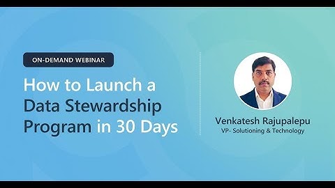 How to Launch a Data Stewardship Program in 30 Days: Step-by-Step Guide