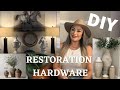 RESTORATION HARDWARE DIY!!!