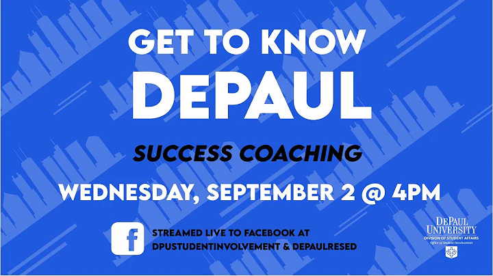 Get to Know DePaul: Success Coaching