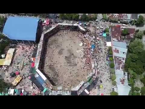 Colombia: murieron 6 personas al derrumbarse una tribuna en una plaza de toros