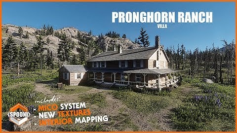Pronghorn Ranch MLO RDR2 RedM ∣ Spooni Mapping