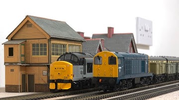 Epic 00 Gauge Garage Layout Run! HSTs, Class 20s, New Class 37 (37423), Double-Headed Steam & More!