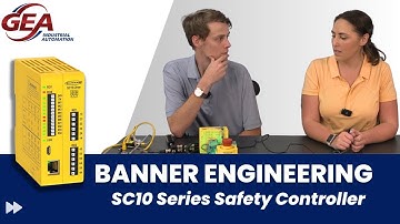 @bannerengineering SC10 Series Safety Controller Demo