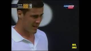 Thomas Johansson v Marat Safin Australian Open 2002 Final