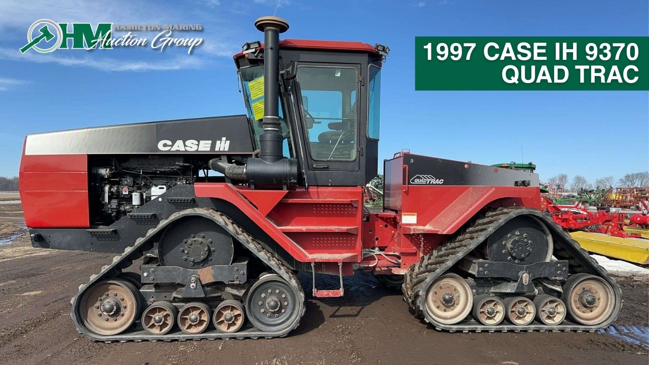 1997 Case IH 9370 Quad Trac Selling At Auction