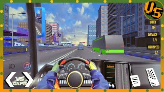 BusX Highway Racer: Traffic Racer: Bus Simulator Gameplay screenshot 2