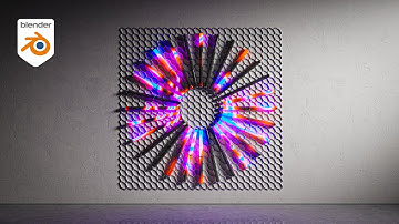 Making Light Sculptures is Easy in Blender!