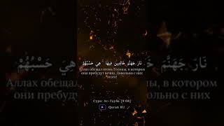 Сура: Ат-Тауба Послушайте! До слёз, очень  красивое чтение Коран #Shorts
