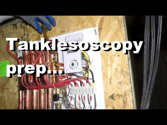 Replace Heat Element and Flush Tankless Water Heater - M18 EP27 - YouTube