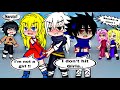 “I DON’T HIT GIRLS!” || Naruto AU || Gacha Club meme trend