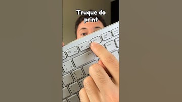 Truque do print no computador #dicas #truques #windows #computador #informatica #techtips