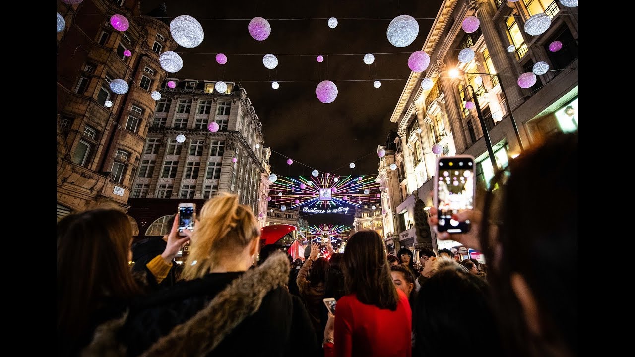 Oxford Street Christmas Lights Switch On 2018 YouTube