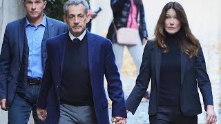 Le Départ En Direct De Nicolas Sarkozy Vers La Prison De La Santé