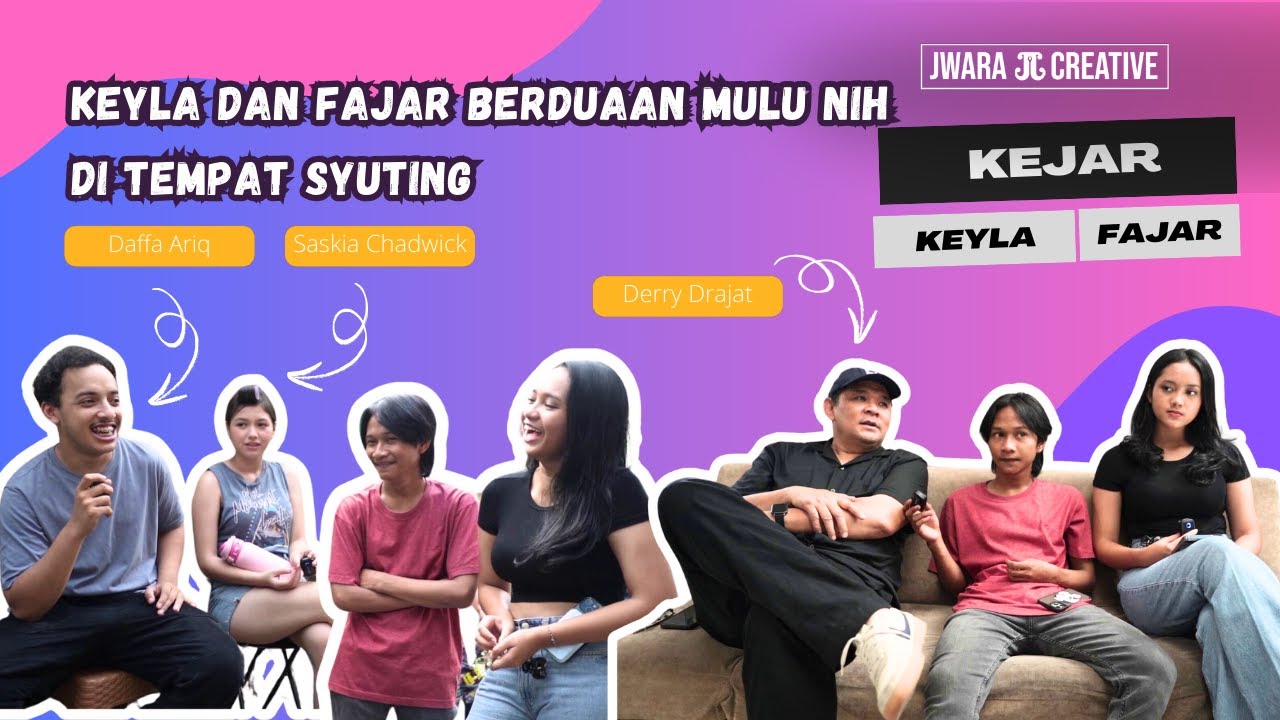 ROMANTISNYA KEYLA DAN FAJAR DI LOKASI SYUTING FILM KBBWS | KEJAR