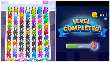Bus jam Level 75 hard level Walkthrough Solution 