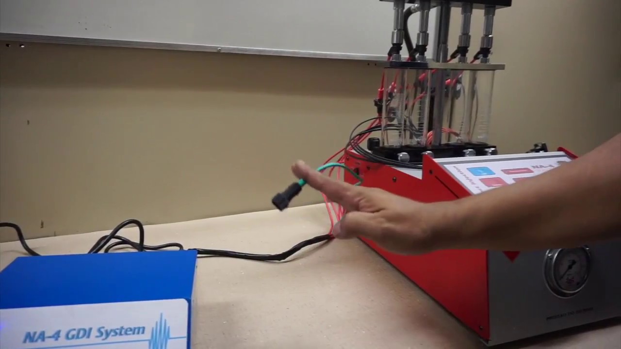 NA 4 GDI System - Limpeza Bicos Injeção Direta