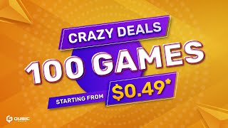 100 Games Starting from $0.49 | Nintendo Switch