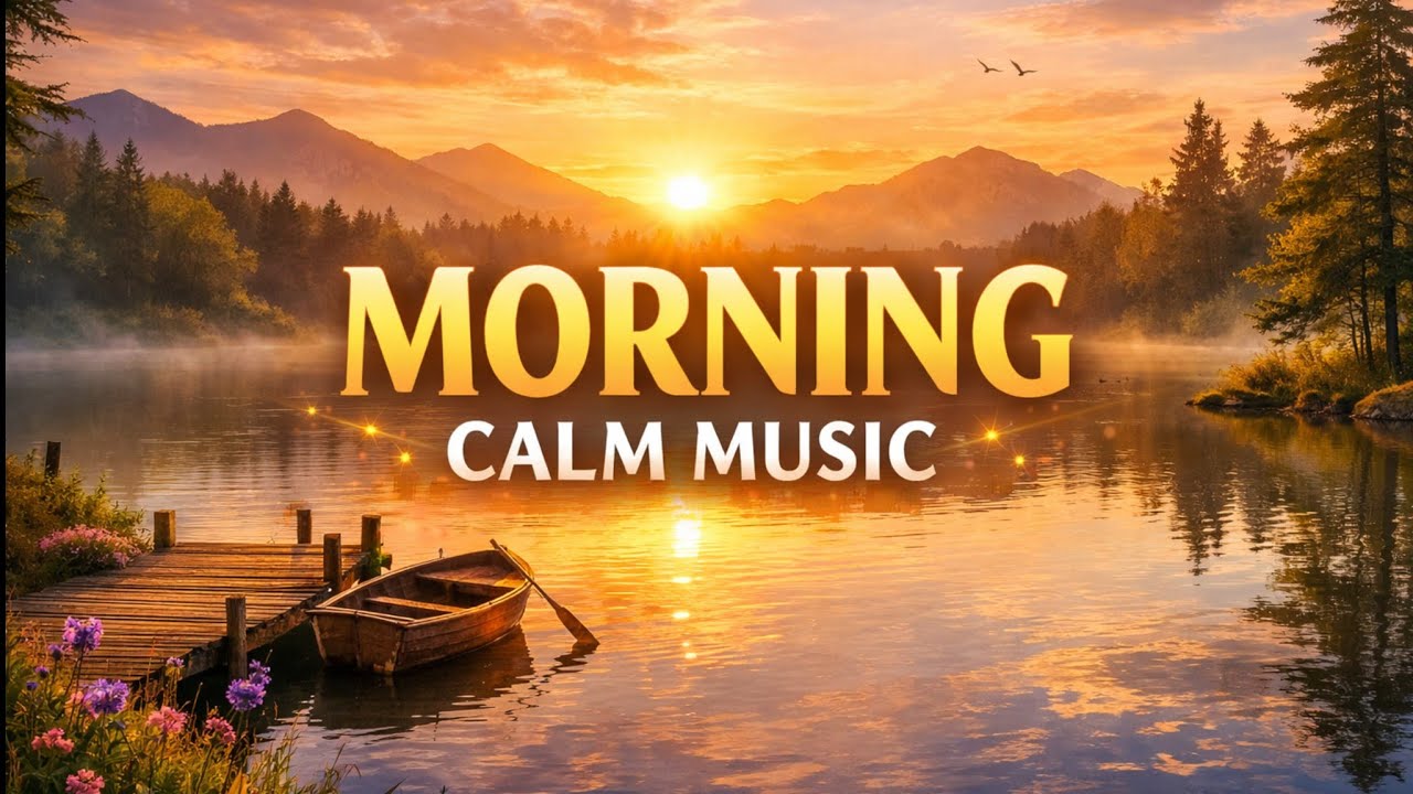 Morning Calm Music 🌅 | Peaceful Sunrise Relaxation | Soft Instrumental for Positive Start