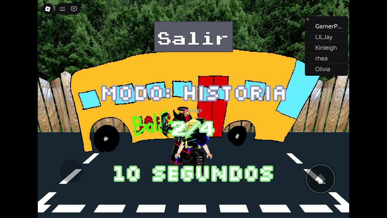 Jugando baldí básic en roblox