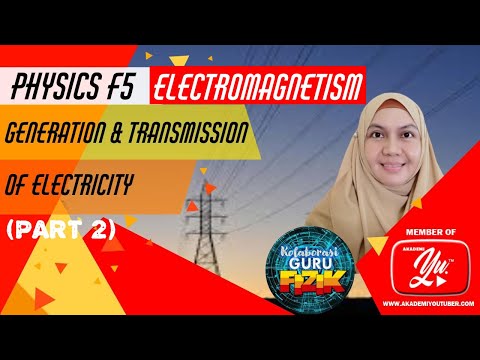 PHYSICS F5 I ELECTROMAGNETISM I GENERATION AND TRANSMISSION OF ELECTRICITY I PART 2