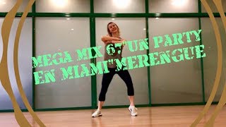 Zumba®Mega Mix 67 'Un Party en Miami' (Merengue) Choreo by Aksana