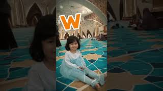 mengenal huruf abjad atau huruf lepas ,, yu belajar #hurufabjad #belajar