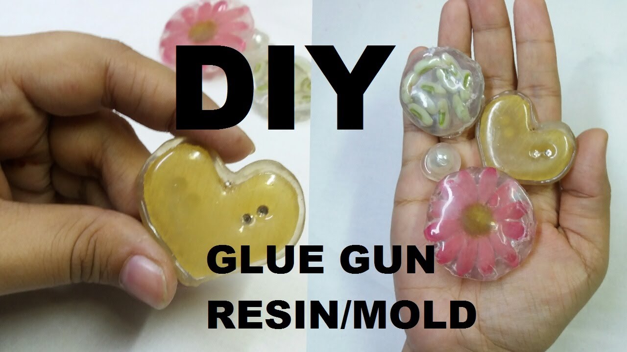 part 1) HOW TO USE COLORED HOT GLUE, IN SILICONE MOLDS! COME CHECK IT  OUT!!! 