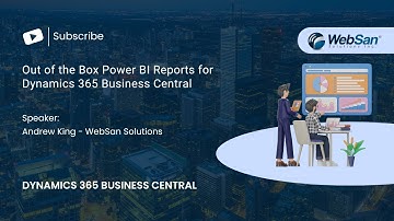 Kant-en-klare Power BI-rapporten voor Dynamics 365 Business Central