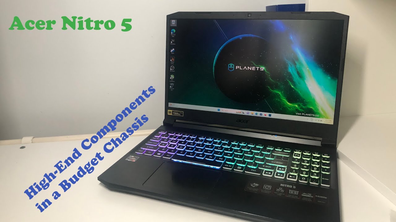 A Used Gaming Laptop with Highend Components Acer Nitro 5 with Ryzen