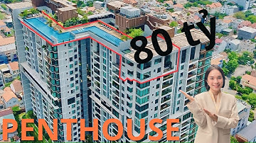 Chiêm ngưỡng Biệt thự trên không tại trung tâm Thảo Điền, hồ bơi, thang máy riêng 80 tỷ tại D’edge