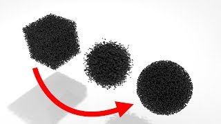 How to Morph Particles into Shapes in Blender screenshot 3