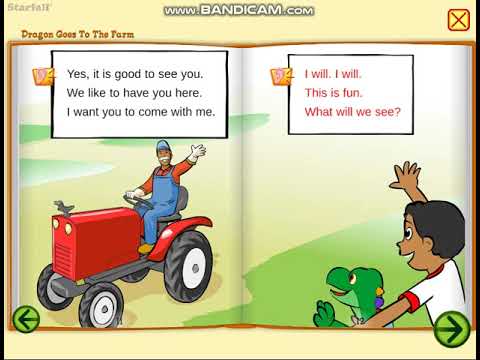 Fiction and Nonfiction: Dragon Goes to the Farm - YouTube