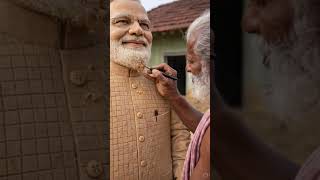 Narendra Modi Wooden Statue 🪵 | Inspired by Narendra Modi | AI Wood Carving Art
