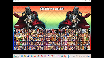 Thor from Marvel Vs Capcom Adapted for Capcom Vs SNK Evolution Kore (Petition)