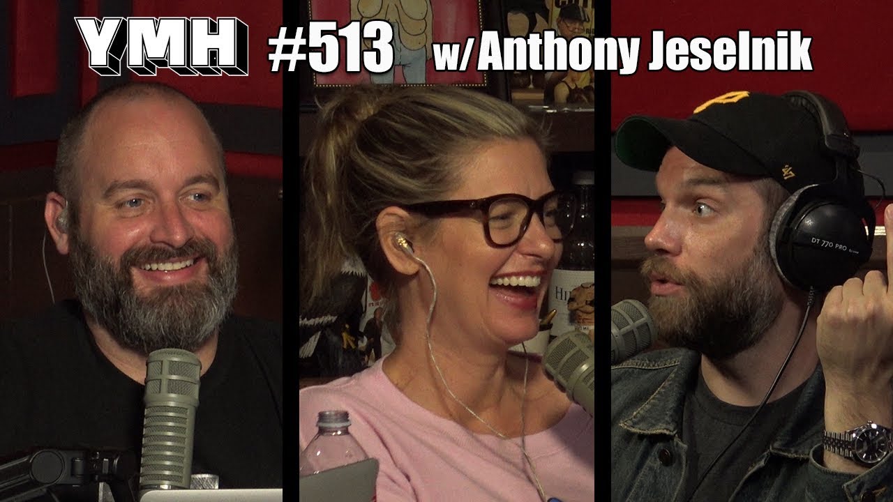 denim on denim fashion Your Mom's House Podcast - Ep. 513 w/ Anthony Jeselnik