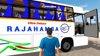 rajahamsa veera seater v2 bus mod for bussid | bus simulator indonesia |