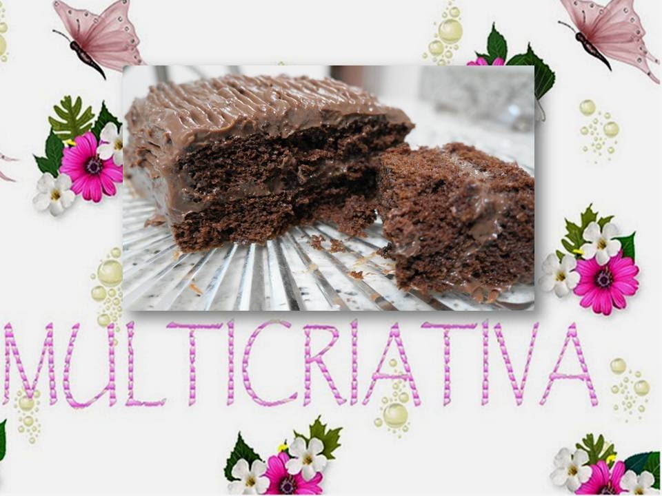 BOLO NEGA MALUCA: O BOLO DE CHOCOLATE MAIS FOFO DO MUNDO