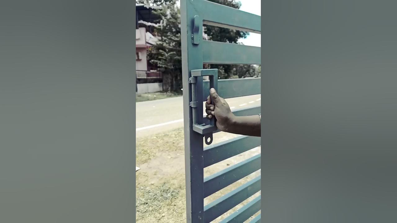 sliding gate lock ideas slidinggatelock YouTube