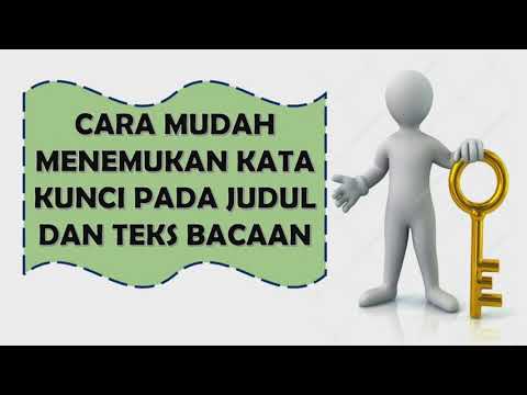 Video: Bagaimana Menemukan Kata Kunci Di