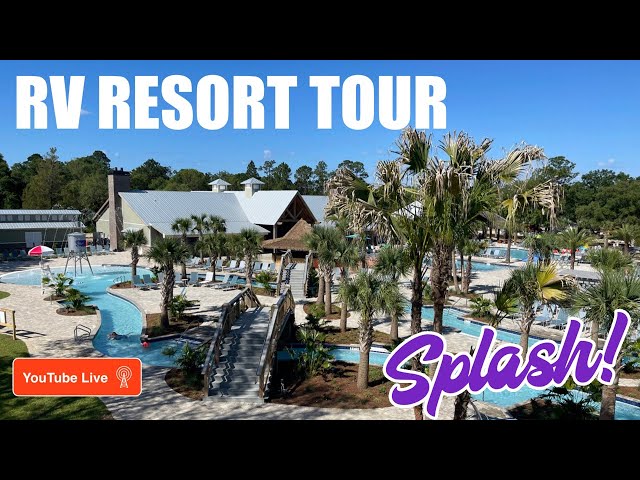 Stunning RV Park, You Will Enjoy Staying Here - Live Tour of Splash! RV Resort in Florida