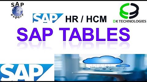 How to Configure Tables in SAP | How to create tables | sap tables | sap hcm tables |DK TECHNOLOGIES