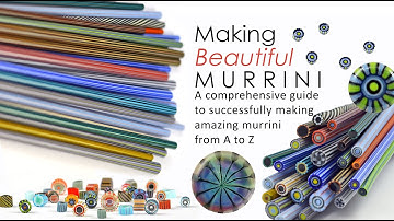 How to Make Millefiori Murrine for Lampworking Glass Artists
