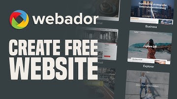 How To Create A FREE Website With Webador 2025 | Webador Tutorial (2025)