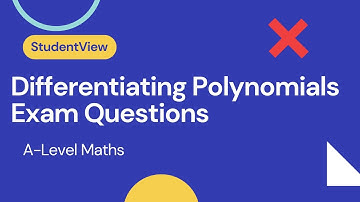 Differentiating Polynomials Exam Questions | A Level Maths
